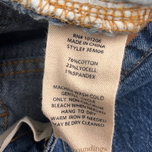 Soft Surroundings Jeans Women 4P  26W x 25L Blue Skinny Denim Cotton Stretch‎ - Picture 6 of 12